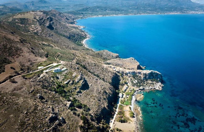 Seaview Studio, 3 Pers Panoramic Seaview in Beautiful Setting, West From Chania - Foto 29