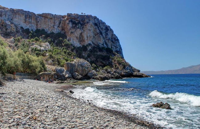 Seaview Studio, 3 Pers Panoramic Seaview in Beautiful Setting, West From Chania - Foto 22