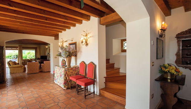 Interior entrance