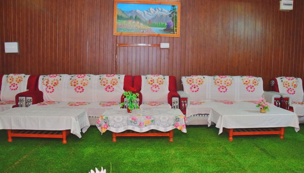 Sitzecke in der Lobby