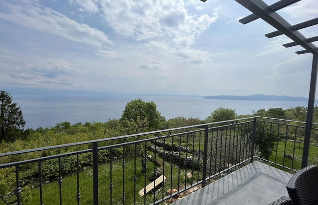 Splendid Holiday Home With Panoramic Sea Views Moscenicka Draga - Foto 22