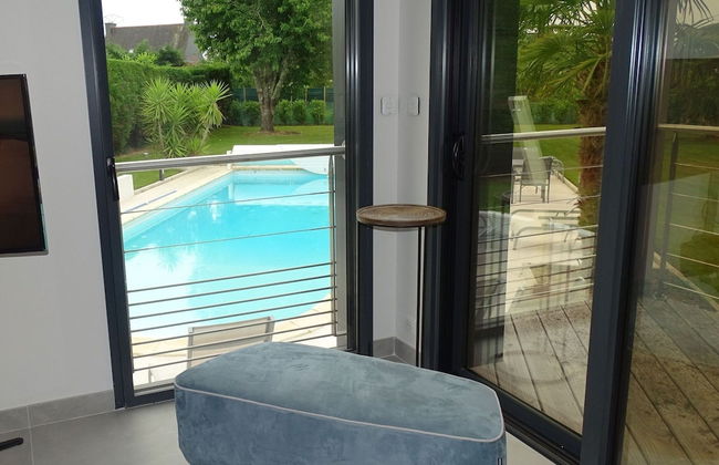 Holiday Home With Private Outdoor Pool, Gouesnac"h - Foto 11