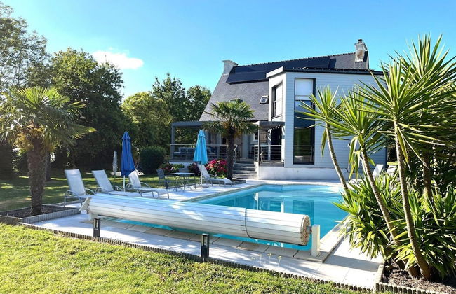Holiday Home With Private Outdoor Pool, Gouesnac"h - Foto 17