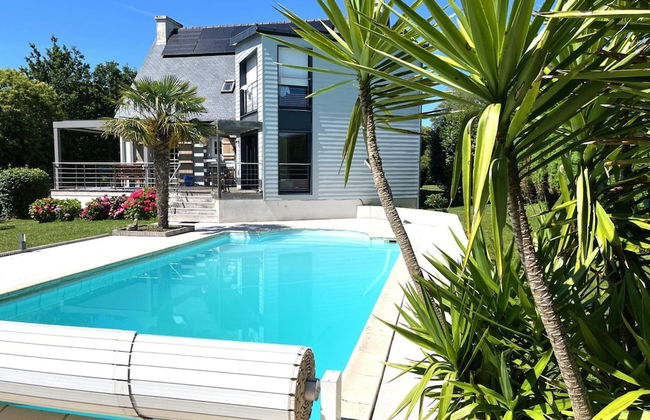 Holiday Home With Private Outdoor Pool, Gouesnac"h - Foto 19