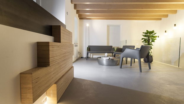 Sala de estar do lobby