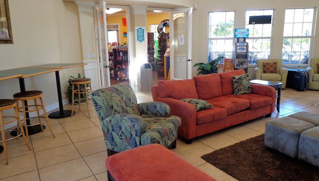 Sitzecke in der Lobby