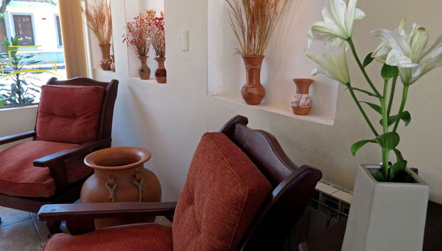 Sala de estar do lobby
