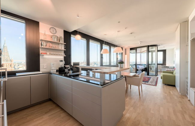 Skyflats Vienna - Rooftop Apartments - Foto 34
