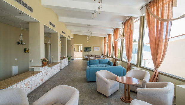 Sala de estar do lobby