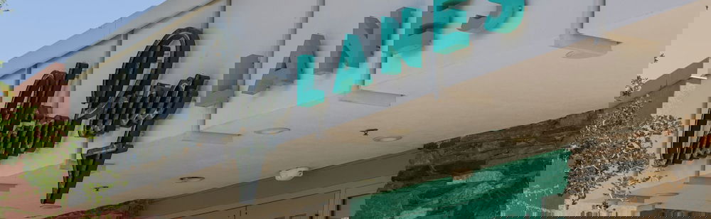 Vue sur la ville depuis l’hébergement