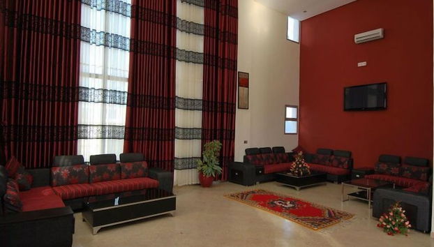 Sala de estar do lobby