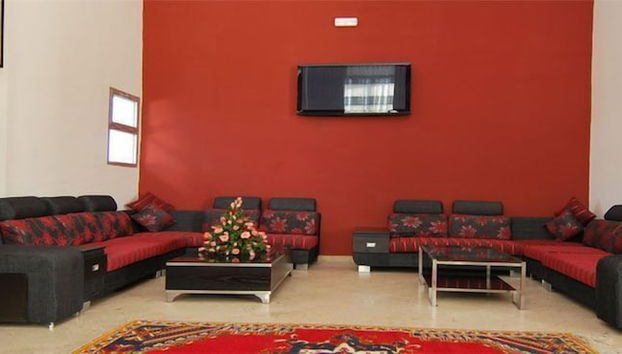 Sala de estar do lobby
