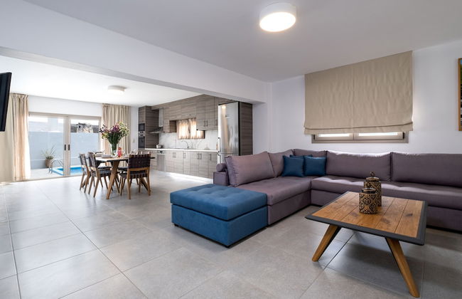 Apartment in Nikiforos Fokas with swimming pool and garden - Foto 19