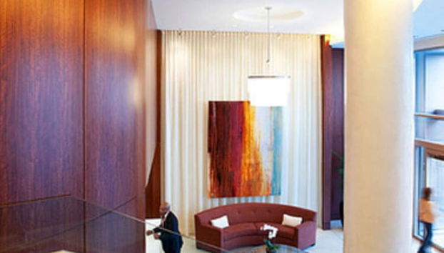 Sitzecke in der Lobby