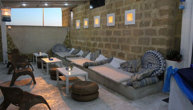 Sala de estar do lobby