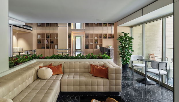 Sitzecke in der Lobby