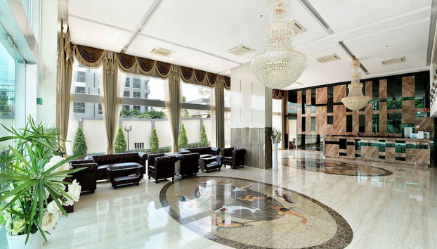 Sala de estar do lobby