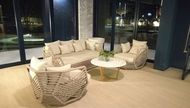 Sala de estar do lobby