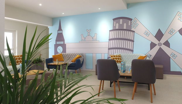 Sitzecke in der Lobby
