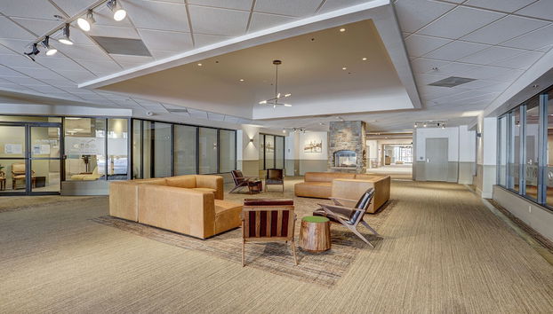 Sala de estar do lobby