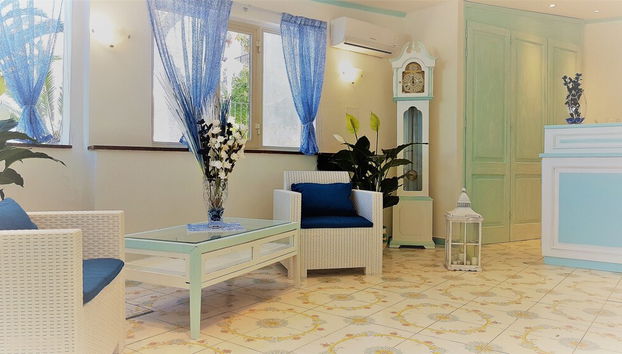 Sala de estar do lobby