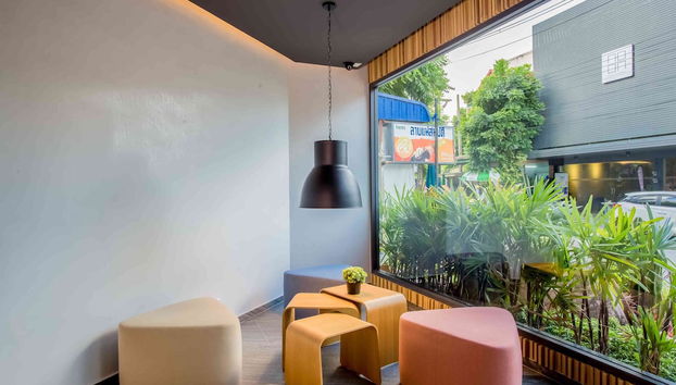 Lobby sitting area