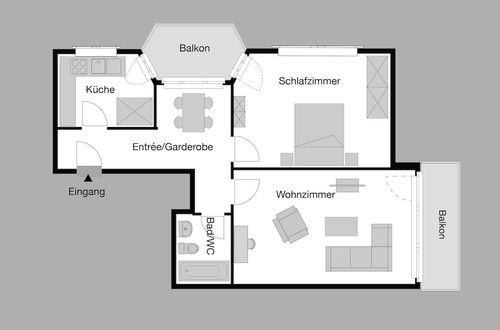 Foto 41 - City Stay Apartments Forchstraße