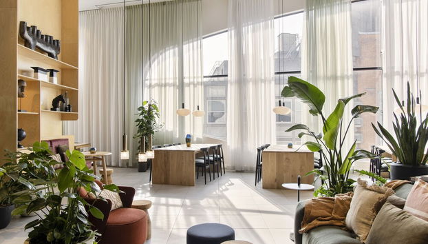 Sala de estar do lobby
