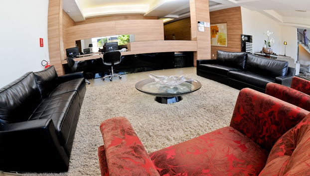 Sala de estar do lobby