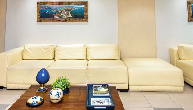 Sitzecke in der Lobby