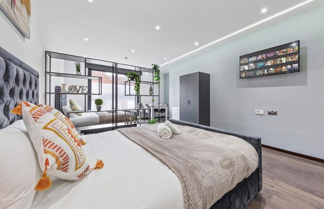 Luxury Sleeps 4 Studio Flat - Foto 7