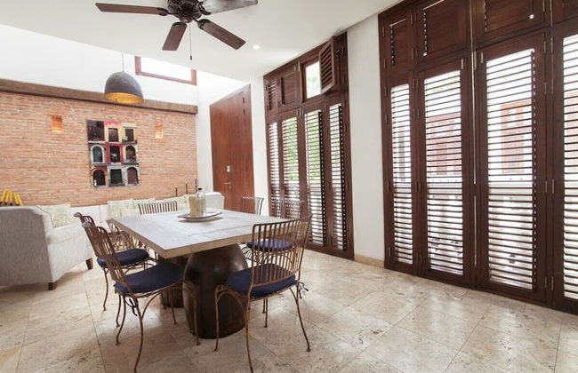 w Sophisticated 3BR House w AC in Cartagena - Foto 32