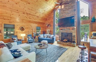 Photo 1 - Upscale Coosawattee Cabin w/ Hot Tub & Fire Pit