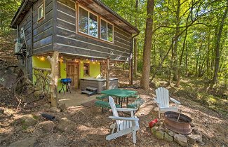 Photo 1 - 'the Treehouse Cabin' Creekside Home w/ Hot Tub