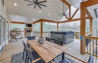 Photo 1 - Luxe Broken Bow Cabin w/ Fire Pit & Hot Tub