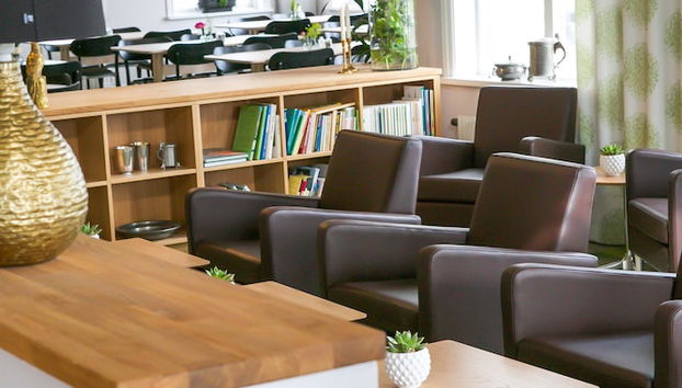 Sala de estar do lobby