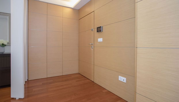 Interior entrance