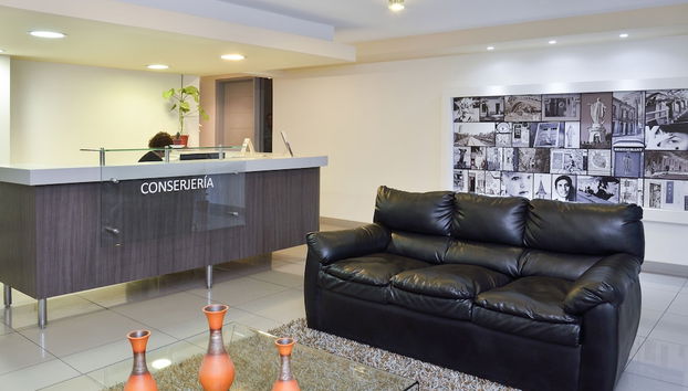 Sitzecke in der Lobby