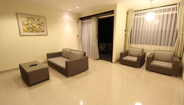 Zona de estar del vestíbulo