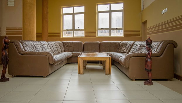 Zona de estar del vestíbulo