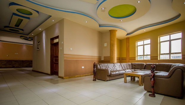 Zona de estar del vestíbulo