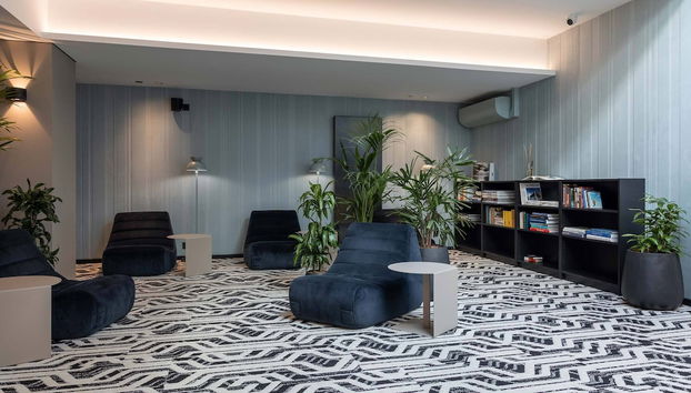 Sala de estar do lobby