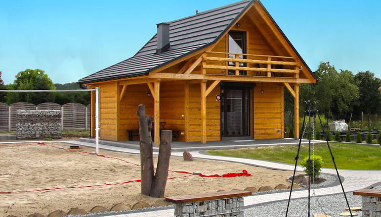 Photo 1 - A Wooden, Eco-friendly House by the Goszcza Lake. Living Room, 2 Bedrooms