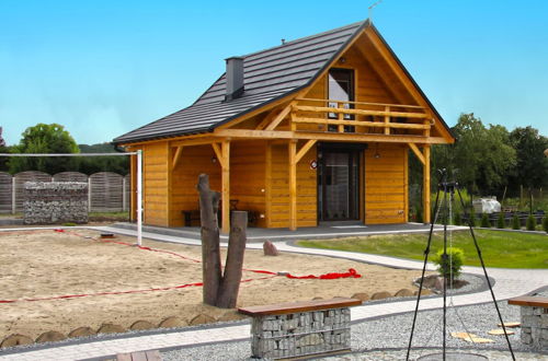 Photo 1 - A Wooden, Eco-friendly House by the Goszcza Lake. Living Room, 2 Bedrooms