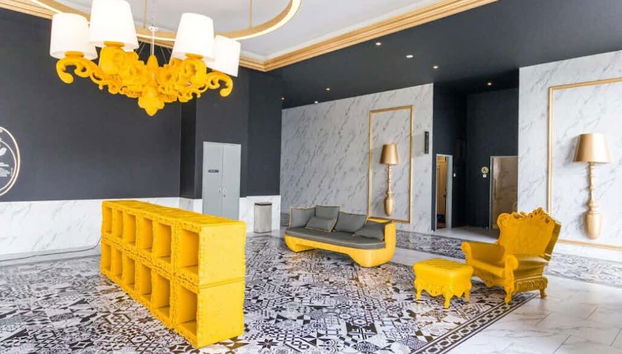 Sala de estar do lobby