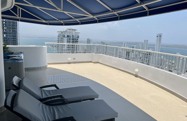 Palmetto Penthouse Deluxe Beautiful View and Sunset Floor 39 - Foto 79