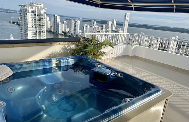 Palmetto Penthouse Deluxe Beautiful View and Sunset Floor 39 - Foto 66