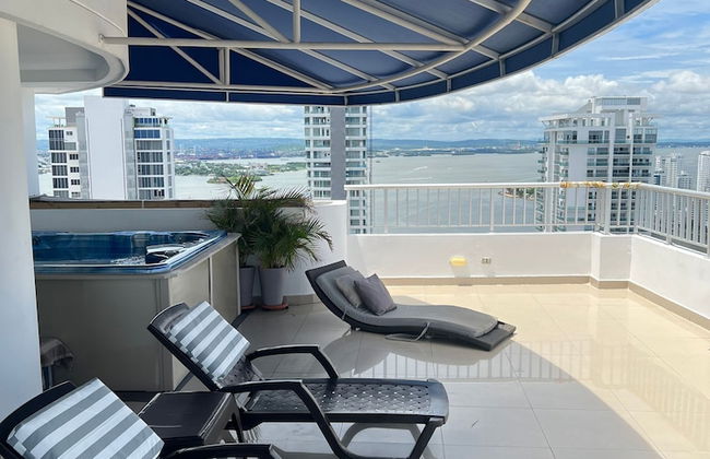 Palmetto Penthouse Deluxe Beautiful View and Sunset Floor 39 - Foto 26