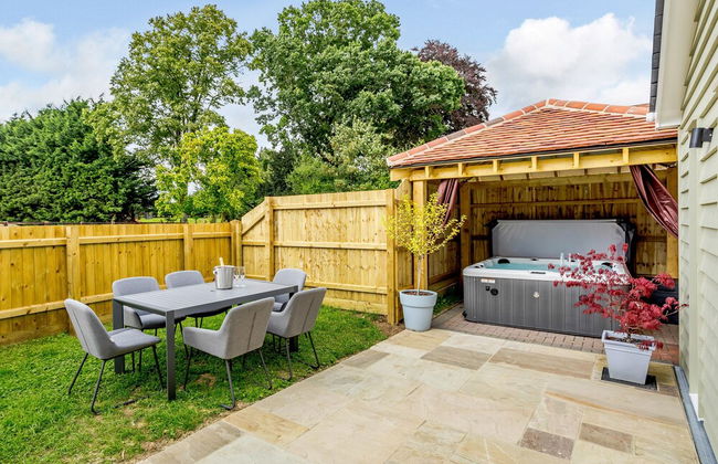 Toppesfield Hall Luxury Cottage With Hot Tub - Foto 26