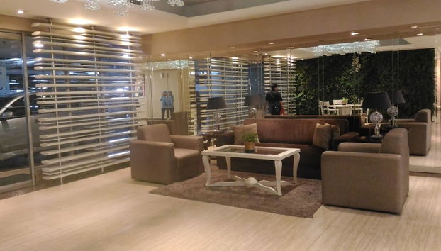 Sitzecke in der Lobby
